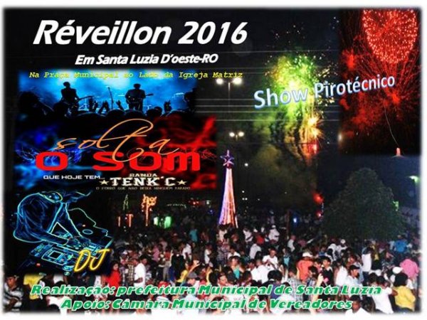 Prefeitura De Santa Luzia Estará Realizando Reveillon 2016