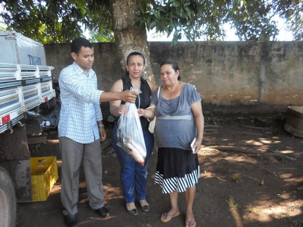 Santa Luzia - Prefeitura distribui peixe na semana santa