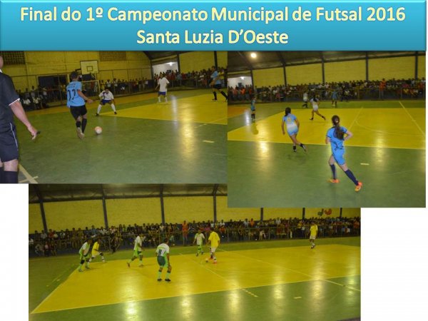 Juventus, Visão e As Apimentadas vencem a Final Do Campeonato Municipal De Futsal 2016 de Santa Luzia