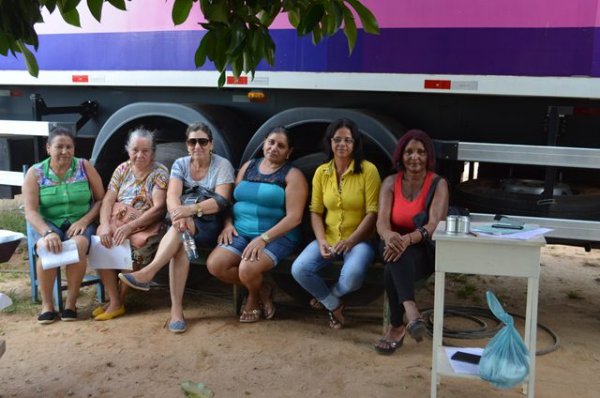 Carreta Do Hospital Do Câncer Atende mais de 100 Mulheres De Santa Luzia Com Exames De Mamografia