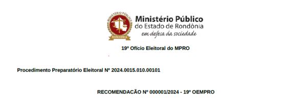 Procedimento Preparatório Eleitoral Nº 2024.0015.010.00101