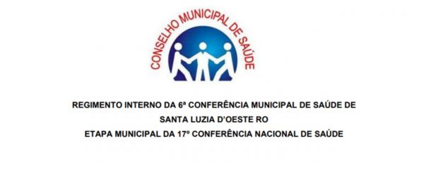 Regimento 6ª Conferencia Municipal de Saúde
